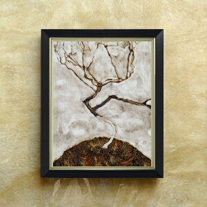 �y���G ���M�d�グ�z�G�S���E�V�[�� Small Tree in Late Autumn F6 �y�V���v���t���[���z �G�� �̔� 6�� ���� ���ۉ� 440×348mm ������ �������� �v���[���g �M�t�g �J�X�j�� �J�Əj�� �ސE�j�� �V�z�j