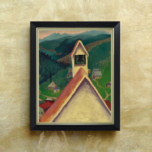 �y���G ���M�d�グ�z�W���[�W�A�E�I�L�[�t Church Bell, Ward, Colorado F6 �y�V���v���t���[���z �G�� �̔� 6�� ���� ���ۉ� 440×348mm ������ �������� �v���[���g �M�t�g �J�X�j�� �J�Əj�� �ސE�j�� 