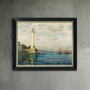 �y���G ���M�d�グ�z�f�B�[�}�[ The Ahrkap Lighthouse F6 �y�V���v���t���[���z �G�� �̔� 6�� ���� ���ۉ� 440×348mm ������ �������� �v���[���g �M�t�g �J�X�j�� �J�Əj�� �ސE�j�� �V�z�j�� ���r