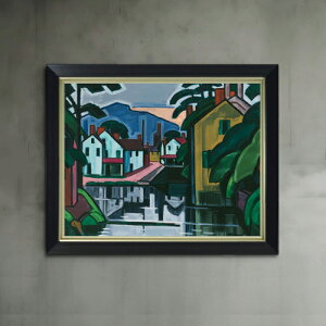 yG Mdグzu[}i[ Old Canal Port F6 yVvt[z G ̔ 6  ۉ 440×348mm   v[g Mtg JXj JƏj ސEj Vzj rO