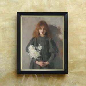 yG Mdグz{YiXJ Girl with Chrysanthemums F6 yVvt[z G ̔ 6  l 440×348mm   v[g Mtg JXj JƏj ސEj Vzj 