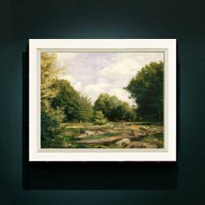 �y���G ���M�d�グ�z���m���[�� A Clearing in the Woods F6 �y�V���v���t���[���z �G�� �̔� 6�� ���� ���i�� 440×348mm ������ �������� �v���[���g �M�t�g �J�X�j�� �J�Əj�� �ސE�j�� �V�z�j�� ���r