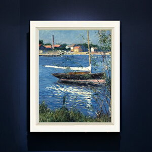 �y���G ���M�d�グ�z�J�C���{�b�g Boat Moored on the Seine at Argenteuil F6 �y�V���v���t���[���z �G�� �̔� 6�� ���� ���i�� 440×348mm ������ �������� �v���[���g �M�t�g �J�X�j�� �J�Əj�� �ސE�j�� 