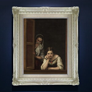�y���G ���M�d�グ�z�����[���� Two Women at a Window F6 �y�A�b�v�O���[�h�z���z �G�� �̔� 6�� ���� �l���� 552×461mm ������ �������� �v���[���g �M�t�g �J�X�j�� �J�Əj�� �ސE�j�� �V�z�j�� ��