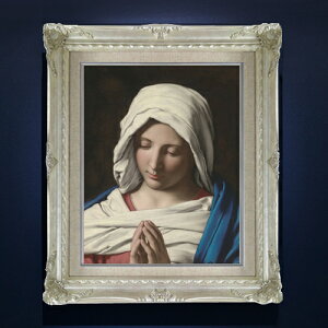 �y���G ���M�d�グ�z�T�����B Madonna in prayer F6 �y�A�b�v�O���[�h�z���z �G�� �̔� 6�� ���� �l���� 552×461mm ������ �������� �v���[���g �M�t�g �J�X�j�� �J�Əj�� �ސE�j�� �V�z�j�� ���r���O