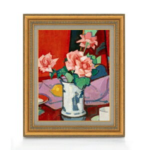 yG MdグzT~GEyv[ Pink Roses, Chinese Vase F6 yzz G ̔ 6  ۉ 556×465mm   v[g Mtg JXj JƏj ސEj Vzj 
