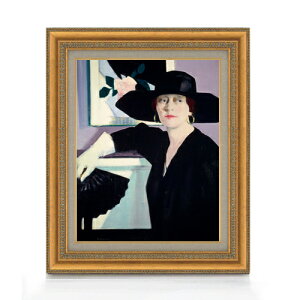 yG MdグztVXEJf Portrait of a Lady in Black F6 yzz G ̔ 6  ۉ 556×465mm   v[g Mtg JXj JƏj ސEj Vzj 