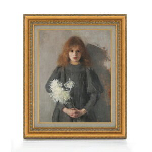 yG Mdグz{YiXJ Girl with Chrysanthemums F6 yzz G ̔ 6  l 554×463mm   v[g Mtg JXj JƏj ސEj Vzj rO 