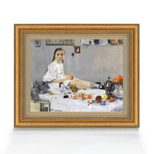 �y���G ���M�d�グ�z�t�F�[�V�� Portrait of Varya Adoratskaya F6 �y�z����z �G�� �̔� 6�� ���� �l���� 558×467mm ������ �������� �v���[���g �M�t�g �J�X�j�� �J�Əj�� �ސE�j�� �V�z�j�� ���r���O 