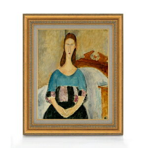 yG MdグzfBA[j Portrait of Jeanne Hebuterne F6 yzz G ̔ 6  l 554×463mm   v[g Mtg JXj JƏj ސEj Vzj r