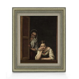 yG Mdグz[ Two Women at a Window F6 yzz G ̔ 6  l 558×467mm   v[g Mtg JXj JƏj ސEj Vzj rO  