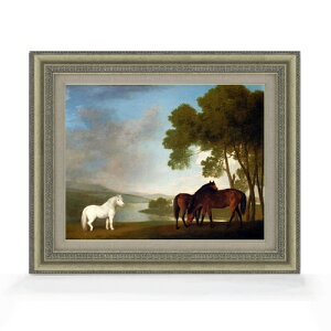 �y���G ���M�d�グ�z�X�^�b�v�X Two Bay Mares And A Grey Pony F6 �y�z����z �G�� �̔� 6�� ���� ���i�� 558×467mm ������ �������� �v���[���g �M�t�g �J�X�j�� �J�Əj�� �ސE�j�� �V�z�j�� ���r���O 