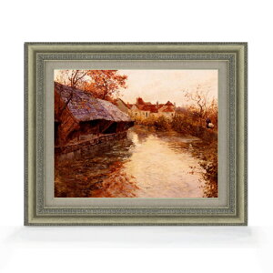 �y���G ���M�d�グ�z�J�C���{�b�g A Morning River Scene F6 �y�z����z �G�� �̔� 6�� ���� ���i�� 558×467mm ������ �������� �v���[���g �M�t�g �J�X�j�� �J�Əj�� �ސE�j�� �V�z�j�� ���r���O ���� 