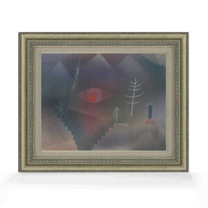 【油絵 直筆仕上げ】パウル・クレー Glanceof a Landscape F6 【額入り】 絵画 販売 6号 油彩 抽象画 558×467mm 複製画 送料無料 プレゼント ギフト 開店祝い 開業祝い 退職祝い 新築祝い リビング 玄