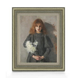 yG Mdグz{YiXJ Girl with Chrysanthemums F6 yzz G ̔ 6  l 558×467mm   v[g Mtg JXj JƏj ސEj Vzj rO 