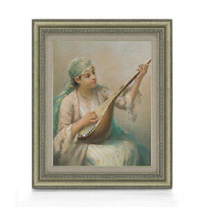 �y���G ���M�d�グ�z�t�@�E�X�g�]�i�� Woman Playing a String Instrument F6 �y�z����z �G�� �̔� 6�� ���� �l���� 558×467mm ������ �������� �v���[���g �M�t�g �J�X�j�� �J�Əj�� �ސE�j�� �V�z�j�� 