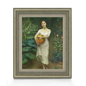 yG Mdグzt@EXg]i Young Girl Carrying a Pumpkin F6 yzz G ̔ 6  l 558×467mm   v[g Mtg JXj JƏj ސEj Vzj r