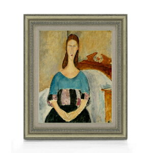 yG MdグzfBA[j Portrait of Jeanne Hebuterne F6 yzz G ̔ 6  l 558×467mm   v[g Mtg JXj JƏj ސEj Vzj r