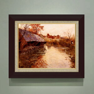 �y���G ���M�d�グ�z�J�C���{�b�g A Morning River Scene F6 �y�z����z �G�� �̔� 6�� ���� ���i�� 556×465mm ������ �������� �v���[���g �M�t�g �J�X�j�� �J�Əj�� �ސE�j�� �V�z�j�� ���r���O ���� 