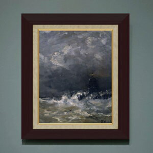 �y���G ���M�d�グ�z���X�_�t Lighthouse in Breaking Waves F6 �y�z����z �G�� �̔� 6�� ���� ���ۉ� 556×465mm ������ �������� �v���[���g �M�t�g �J�X�j�� �J�Əj�� �ސE�j�� �V�z�j�� ���r���O ����