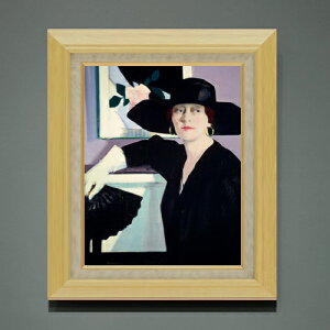 �y���G ���M�d�グ�z�t�����V�X�E�J�f�� Portrait of a Lady in Black F6 �y�z����z �G�� �̔� 6�� ���� ���ۉ� 556×465mm ������ �������� �v���[���g �M�t�g �J�X�j�� �J�Əj�� �ސE�j�� �V�z�j�� ��