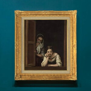 yG Mdグz[ Two Women at a Window F8 yzz G ̔ 8  i 596×522mm   v[g Mtg JXj JƏj ސEj Vzj rO  