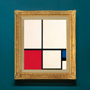 yG Mdグzs[gEhA Composition in Colours Composition No.1 with Red and Blue F8 8  ۉ 596×522mm   v[g Mtg JXj JƏj ސEj Vzj 