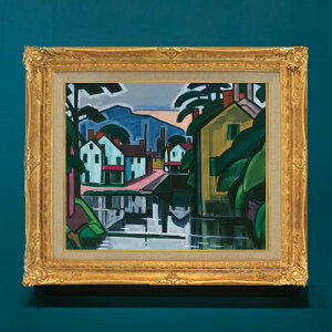 yG Mdグzu[}i[ Old Canal Port yzz G ̔ 8  ۉ 596×522mm   v[g Mtg JXj JƏj ސEj Vzj rO  _ 