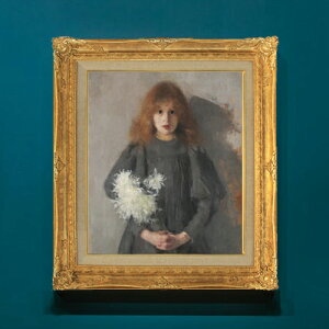 yG Mdグz{YiXJ Girl with Chrysanthemums F8 yzz G ̔ 8  l 596×522mm   v[g Mtg JXj JƏj ސEj Vzj rO 