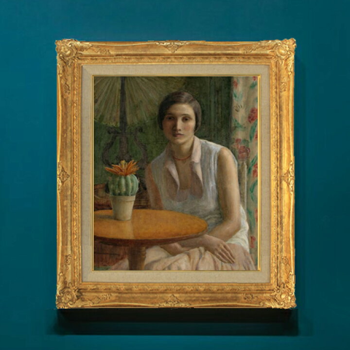 楽天市場】【油絵 直筆仕上げ】フリージキー Portrait of a Woman F8 