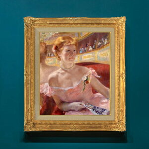 yG MdグzA[EJTbg Woman with a Pearl Necklace in a Loge F8 8  l 596×522mm   v[g Mtg JXj JƏj ސEj Vzj rO  