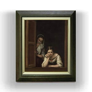 yG Mdグz[ Two Women at a Window F8 yzz G ̔ 8  l 600×526mm   v[g Mtg JXj JƏj ސEj Vzj rO  