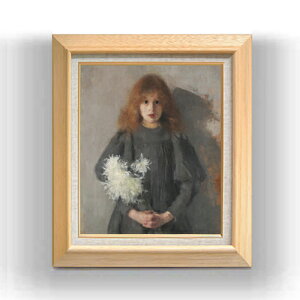 yG Mdグz{YiXJ Girl with Chrysanthemums F8 yzz G ̔ 8  l 600×526mm   v[g Mtg JXj JƏj ސEj Vzj rO 
