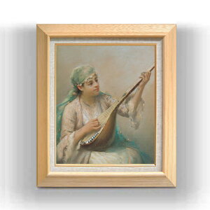 �y���G ���M�d�グ�z�t�@�E�X�g�]�i�� Woman Playing a String Instrument F8 �y�z����z �G�� �̔� 8�� ���� �l���� 600×526mm ������ �������� �v���[���g �M�t�g �J�X�j�� �J�Əj�� �ސE�j�� �V�z�j�� 