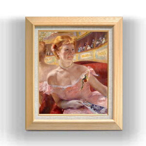 yG MdグzA[EJTbg Woman with a Pearl Necklace in a Loge F8 8  l 600×526mm   v[g Mtg JXj JƏj ސEj Vzj rO  