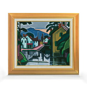 yG Mdグzu[}i[ Old Canal Port yAbvO[hzz G ̔ 8  ۉ 592×518mm   v[g Mtg JXj JƏj ސEj Vzj rO 