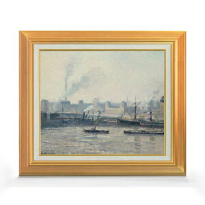 yG MdグzJ~[EsT The Saint-Sever Bridge, Rouen Mist F8 yAbvO[hzz G ̔ 8  i 592×518mm   v[g Mtg JXj JƏj ސEj