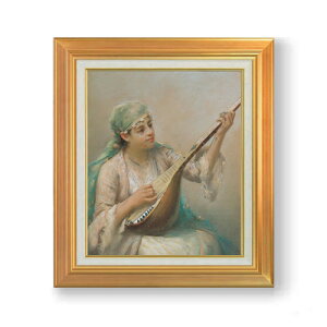 yG Mdグzt@EXg]i Woman Playing a String Instrument F8 yAbvO[hzz G ̔ 8  l 592×518mm   v[g Mtg JXj JƏj ސEj 