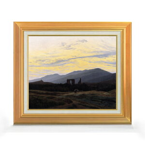 yG Mdグzt[hq Ruin of Eldena in the Giant Mountains F8 yAbvO[hzz G ̔ 8  i 592×518mm   v[g Mtg JXj JƏj ސEj 