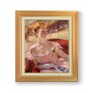 yG MdグzA[EJTbg Woman with a Pearl Necklace in a Loge F8 8  l 592×518mm   v[g Mtg JXj JƏj ސEj Vzj rO  