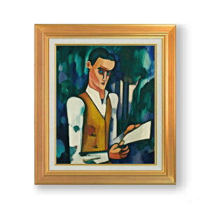 【油絵 直筆仕上げ】カルドーゾ スティールマスク F8 【アップグレード額】 絵画 販売 8号 油彩 抽象画 592×518mm 複製画 送料無料 プレゼント ギフト 開店祝い 開業祝い 退職祝い 新築祝い リ