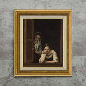 �y���G ���M�d�グ�z�����[���� Two Women at a Window F8 �y�A�b�v�O���[�h�z�z �G�� �̔� 8�� ���� ���i�� 596×522mm ������ �������� �v���[���g �M�t�g �J�X�j�� �J�Əj�� �ސE�j�� �V�z�j�� ���r