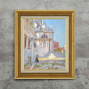 �y���G ���M�d�グ�z�t�����V�X�E�J�f�� Santa Maria della Salute, Venice F8 �y�A�b�v�O���[�h�z�z �G�� �̔� 8�� ���� ���ۉ� 596×522mm ������ �������� �v���[���g �M�t�g �J�X�j�� �J�Əj�� �ސE�j