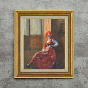 �y���G ���M�d�グ�z�J���l�C�� Young Lady from Minho F8 �y�A�b�v�O���[�h�z�z �G�� �̔� 8�� ���� �l���� 596×522mm ������ �������� �v���[���g �M�t�g �J�X�j�� �J�Əj�� �ސE�j�� �V�z�j�� ���r