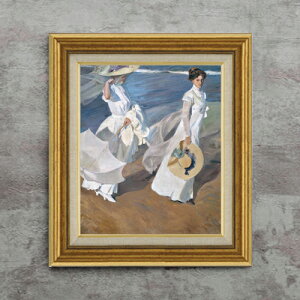 �y���G ���M�d�グ�z�\���[���� Strolling along the Seashore F8 �y�A�b�v�O���[�h�z�z �G�� �̔� 8�� ���� ���i�� 596×522mm ������ �������� �v���[���g �M�t�g �J�X�j�� �J�Əj�� �ސE�j�� �V�z�j�� 