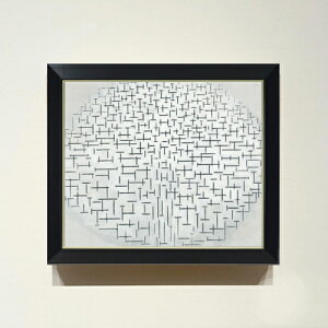 yG Mdグzs[gEhA Composition 10 in black and white F8 yVvt[z G ̔ 8  ۉ 485×410mm   v[g Mtg JXj JƏj ސE