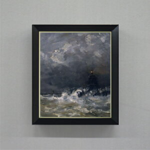 yG MdグzX_t Lighthouse in Breaking Waves F8 yVvt[z G ̔ 8  ۉ 485×410mm   v[g Mtg JXj JƏj ސEj Vzj 