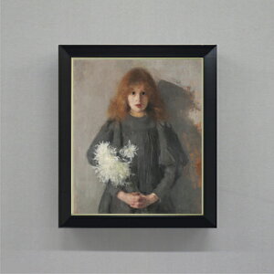 yG Mdグz{YiXJ Girl with Chrysanthemums F8 yVvt[z G ̔ 8  l 485×410mm   v[g Mtg JXj JƏj ސEj Vzj 