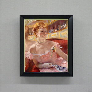 yG MdグzA[EJTbg Woman with a Pearl Necklace in a Loge F8 8  l 485×410mm   v[g Mtg JXj JƏj ސEj Vzj rO  