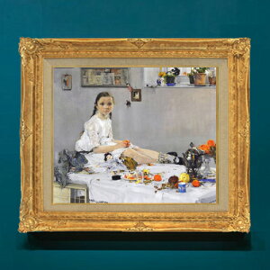 �y���G ���M�d�グ�z�t�F�[�V�� Portrait of Varya Adoratskaya F8 �y�A�b�v�O���[�h�z�z �G�� �̔� 8�� ���� �l���� 593×518mm ������ �������� �v���[���g �M�t�g �J�X�j�� �J�Əj�� �ސE�j�� �V�z�j�� 